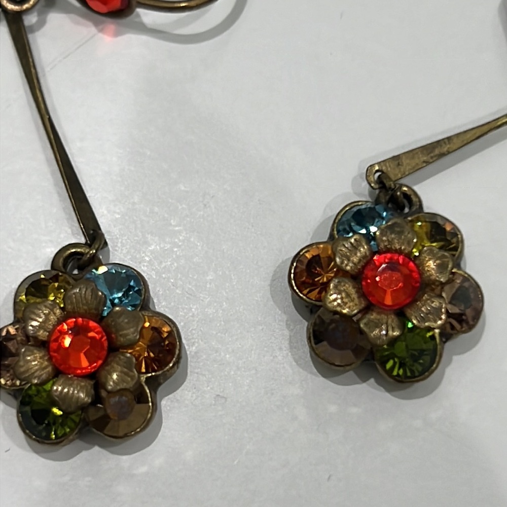 Flower earrings